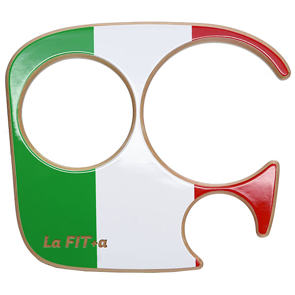 FIAT 500 (-Series 3)Wooden Cafe Holder (Tricolor)by La FIT+a