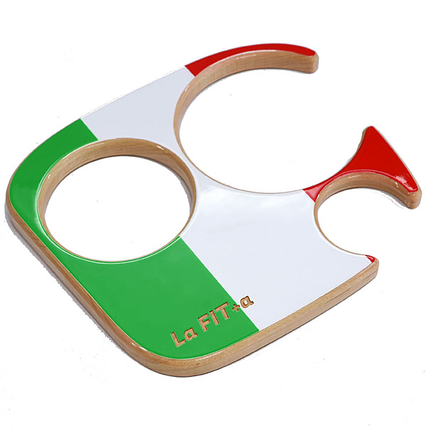 FIAT 500 (-Series 3)Wooden Cafe Holder (Tricolor)by La FIT+a