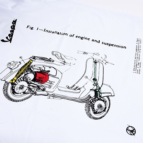 Vespa Sean Wotherspoon Collaboration T-Shirts