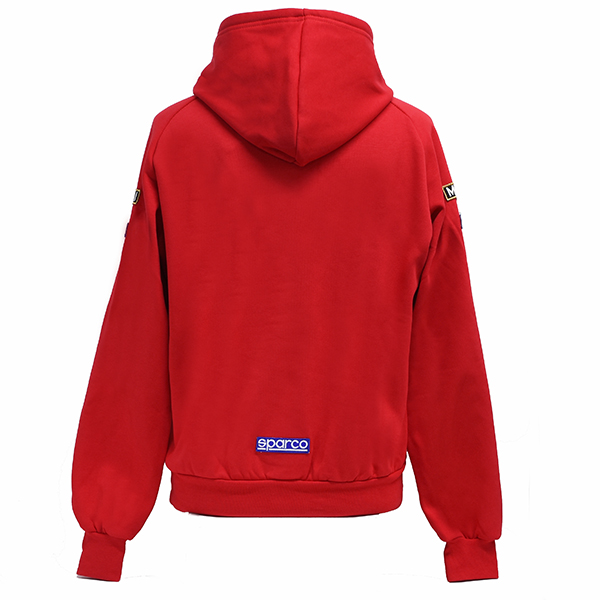 MARTINI RACING Official Hooded Felpa(Red) by Sparco