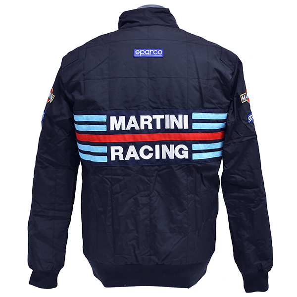 MARTINI RACING Official Bomber Jacket by Sparco(Navy)