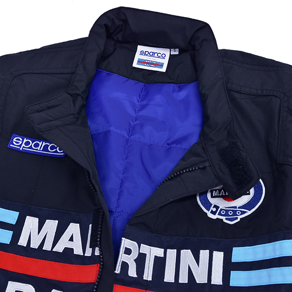 MARTINI RACING Official Bomber Jacket by Sparco(Navy)