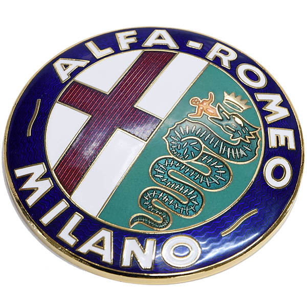 Alfa Romeo Milano cloisonne ware Emblem(75mm)