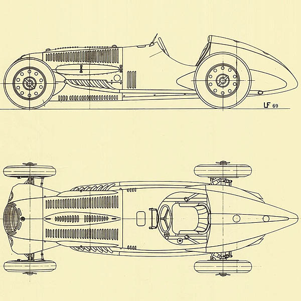 Alfa Romeo Monopost Gran Premio Tipo316 1938ͽۿ