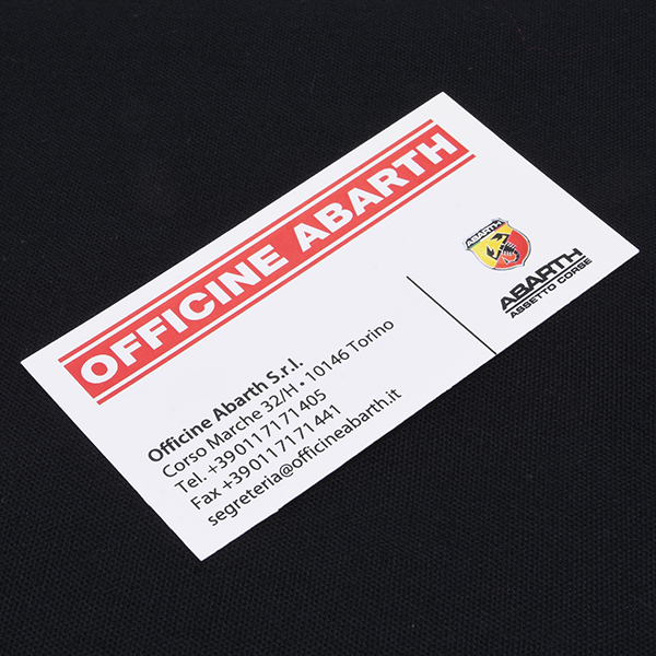 OFFICINE ABARTH Shop Card