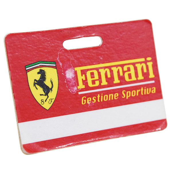 Ferrari Gestione Sportiva Bag tag