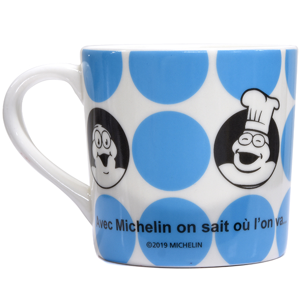 MICHELIN Mug Cup(Dot Blue)