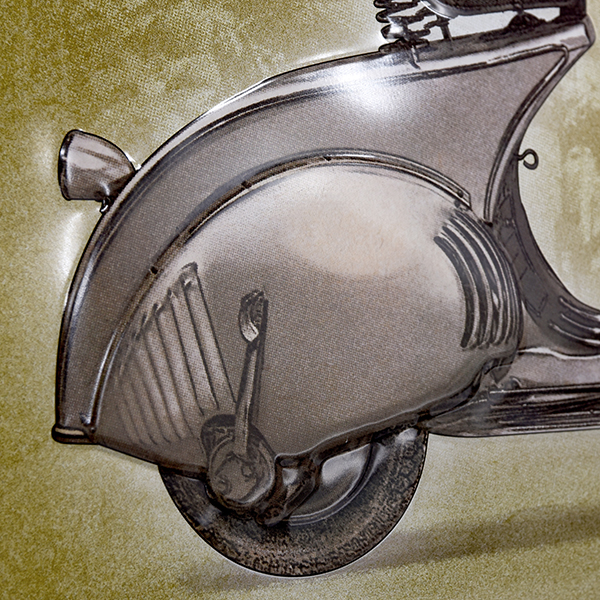 Vespa Official Sign Boad-75 th-