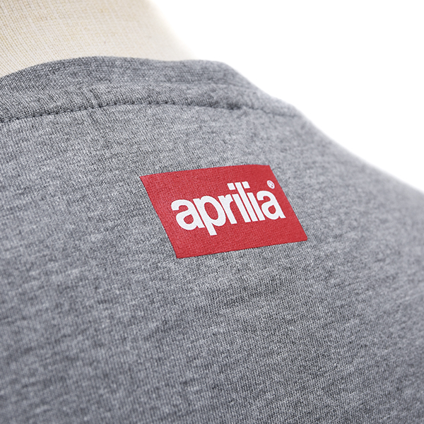 Aprilia Official Life Style T-Shirts(Gray)