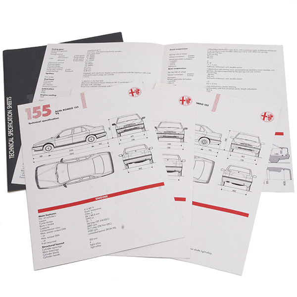 Alfa Romeo 155 Press Kit