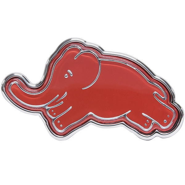 LANCIA Genuine Ypsilon Elefantino Emblem(ROSSO)<br><font size=-1 color=red>04/24到着</font>