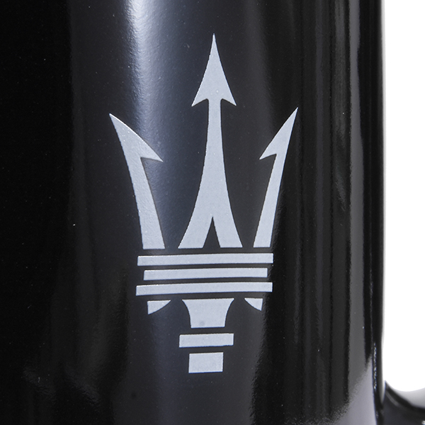 MASERATI Genuine New Logo & Emblem Mug Cup(Black)