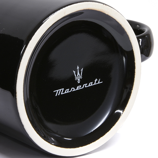 MASERATI Genuine New Logo & Emblem Mug Cup(Black)