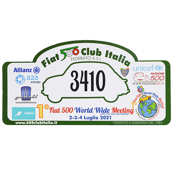 FIAT 500 CLUB ITALIA World Wide Meeting 2021ʥСץ졼ȥС