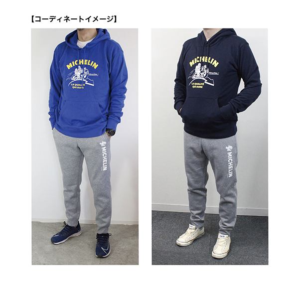 MICHELIN Hoodie -Motorcycle-(Blue)