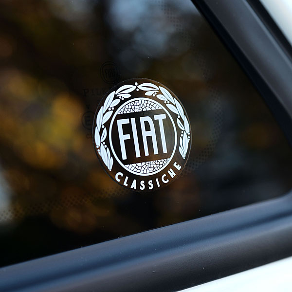 FIAT Classiche Sticker (White / Clear Base)