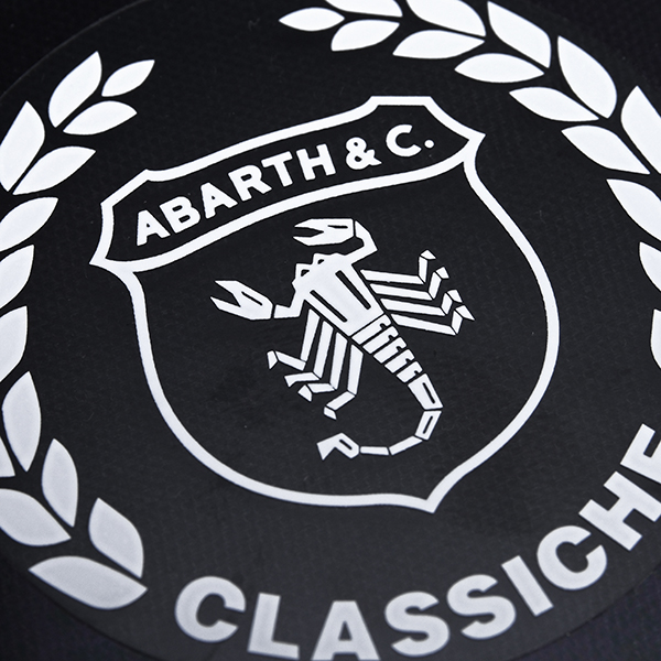 ABARTH Classiche Sticker (White / Clear Base)