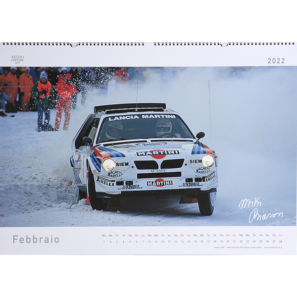 Miki Biasion MARTINI RACING 2022 Calender