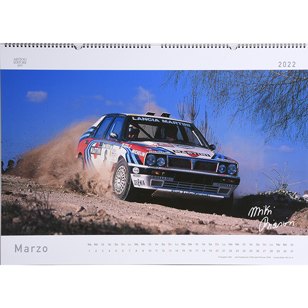 Miki Biasion MARTINI RACING 2022 Calender