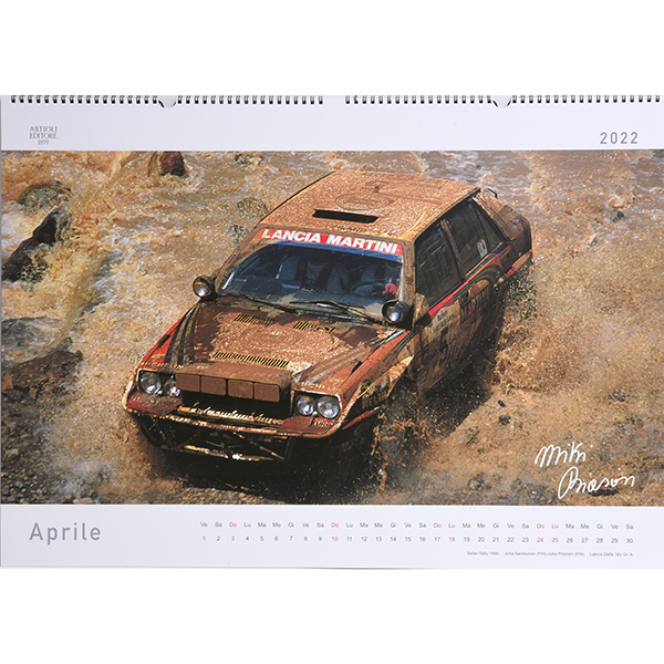 Miki Biasion MARTINI RACING 2022 Calender