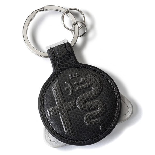 Alfa Romeo Official QUADRIFOGLIO Leather Keyring