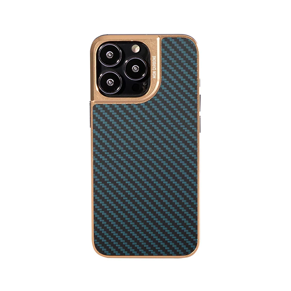 MON CARBONE HOVERFUSE iPhone13 Cover(Gold)