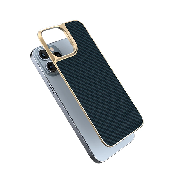 MON CARBONE HOVERFUSE iPhone13 Cover(Gold)