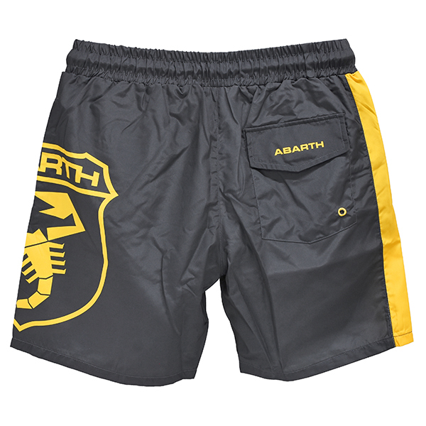 ABARTH Official Yellow Stripe Sports Pants