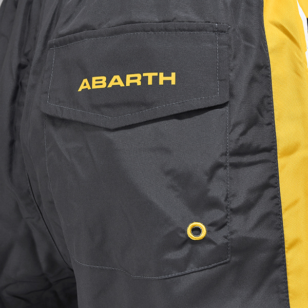 ABARTH Official Yellow Stripe Sports Pants