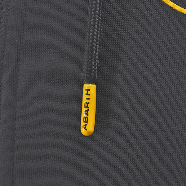 ABARTH Official Yellow Stripe Hoodie