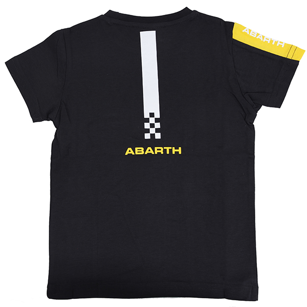 ABARTH Official Yellow Stripe Kid's T-shirts