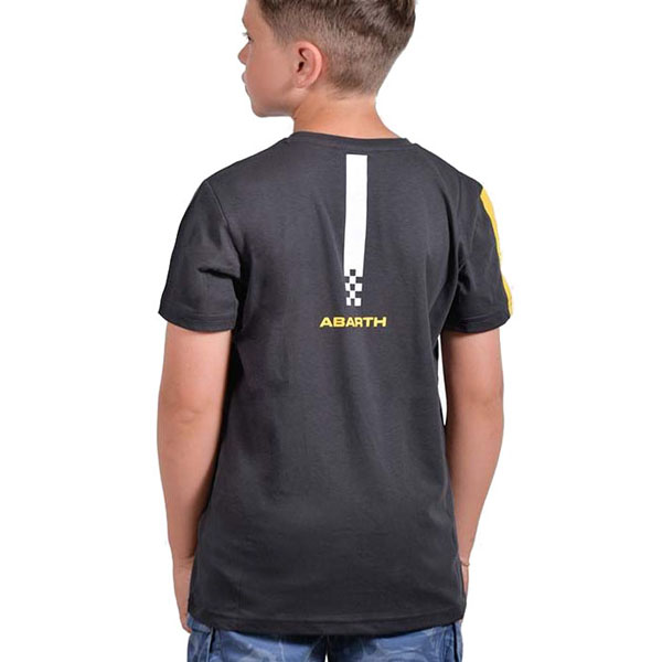 ABARTH Official Yellow Stripe Kid's T-shirts