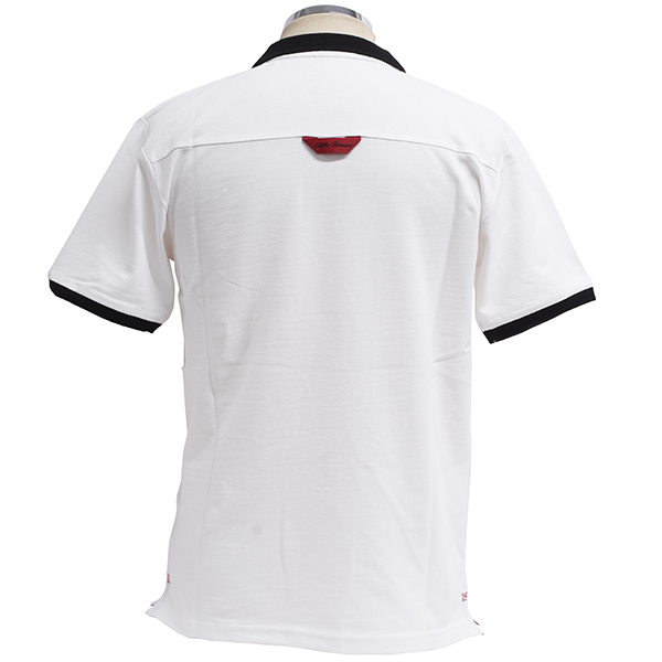 Alfa Romeo Official 110th Anniversary Logo Polo Shirts