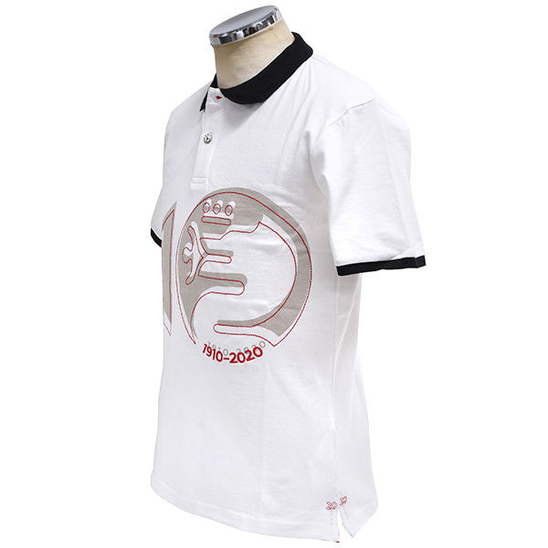 Alfa Romeo Official 110th Anniversary Logo Polo Shirts