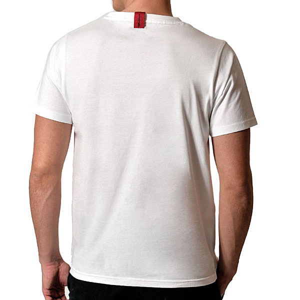 Alfa Romeo Official 110th Anniversary Pocket Logo T-shirts (White)