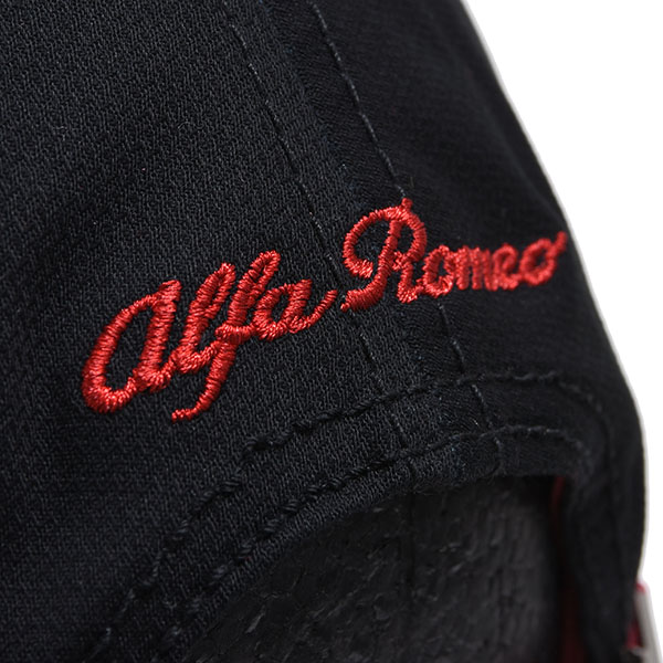 Alfa Romeo Official 110th Anniversary Emblem Baseball Cap (Black)