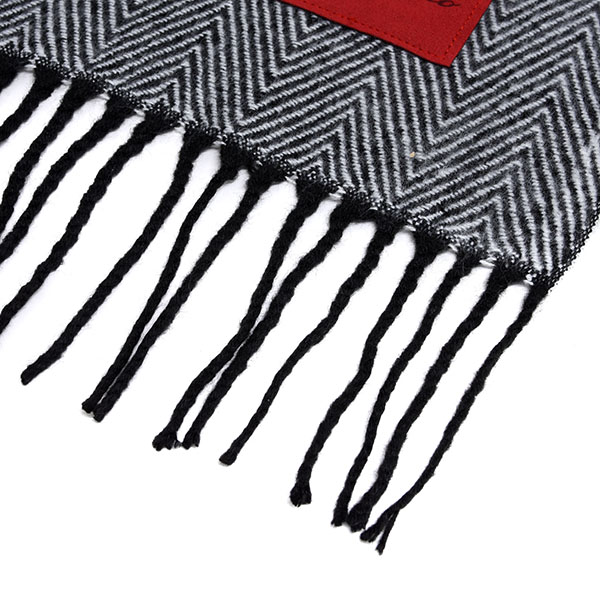 Alfa Romeo Official Fringe Herringbone Stole