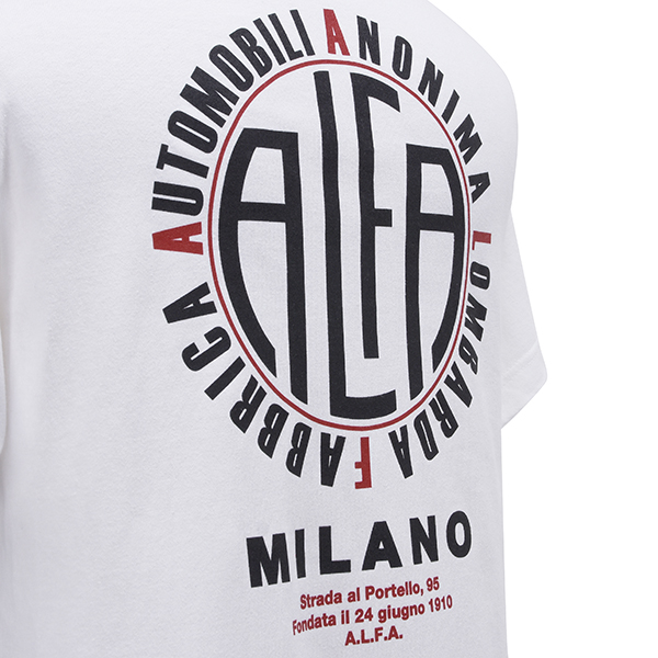 A.L.F.A. MILANO T-Shirts (White)