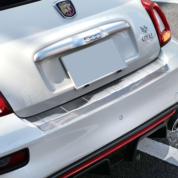 ABARTH 595/695(2016~Sr.4)Rear Bumper Protector(Silver)