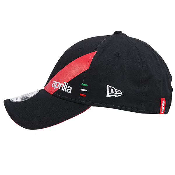 Aprilia Official Baseball Cap-2022-(Red Slash) by NEW ERA