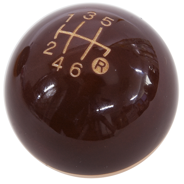 FIAT 6MT Wooden Gear Knob(Brown) by La FIT+a 