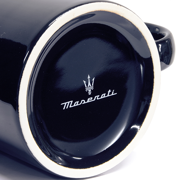 MASERATI Genuine New Logo & Emblem Mug Cup(Navy)