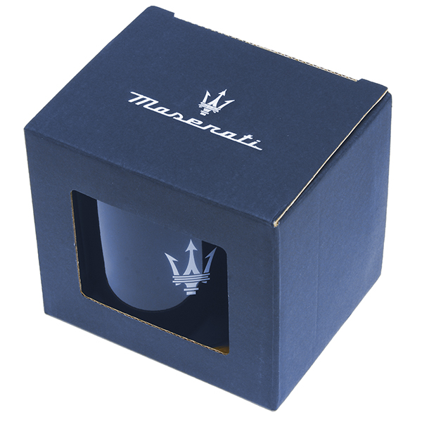 MASERATI Genuine New Logo & Emblem Mug Cup(Navy)