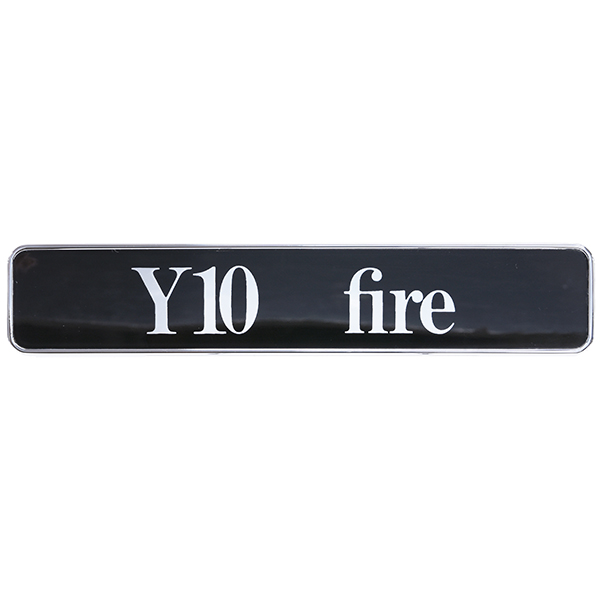 LANCIA Genuine Y10 Rear Fire Name Plate