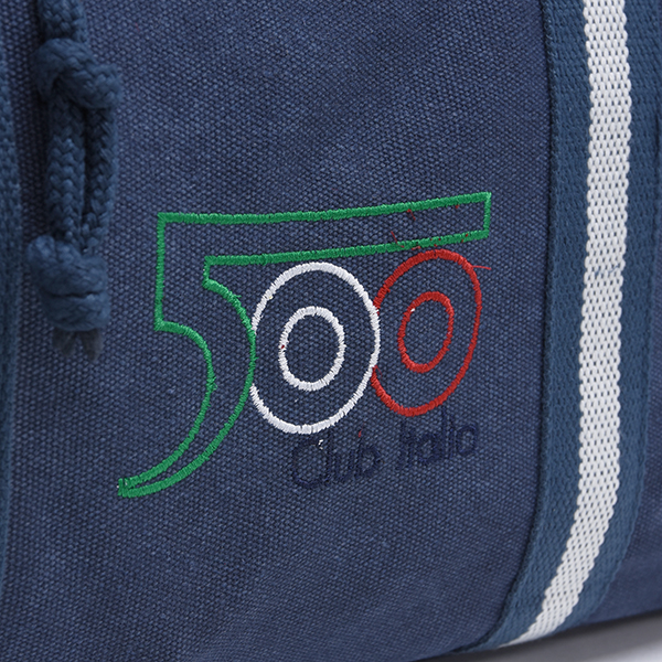 FIAT 500 CLUB ITALIA Denim Sports Bag