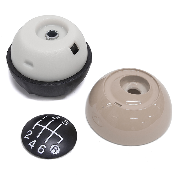 FIAT Genuine 500 MT Shift Knob (Cappuccino) 5/6speed