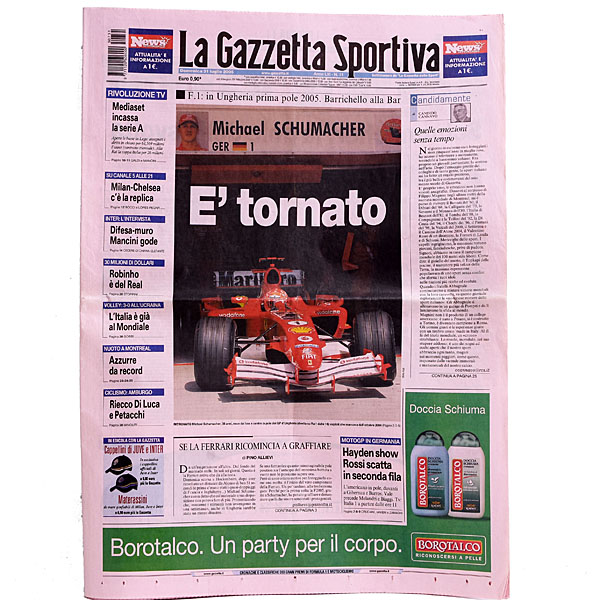 La Gazzetta dello Sport 2005.7.31