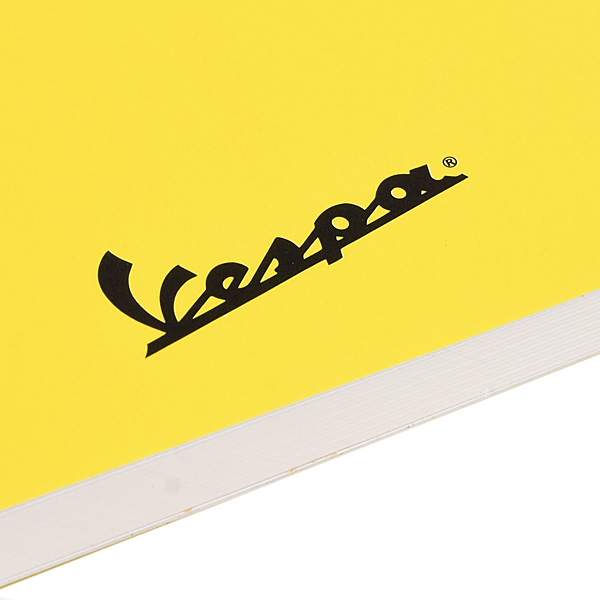 Vespa Official A5 size Note Book (Blue & Yellow)