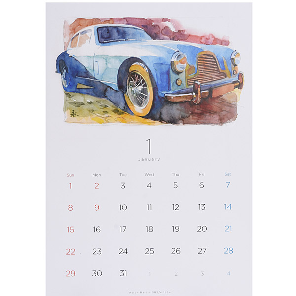 CAR GRAPHIC 2023 Calender