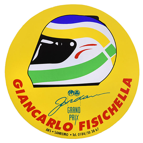 GIANCARLO FISICHELLA JORDAN Round Sticker